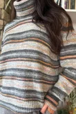 Braemar Stripey Knit Greys